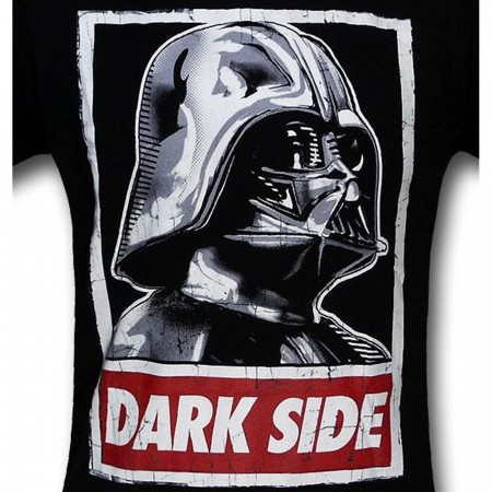 Star Wars Vader Dark Side Poster 30 Single T-Shirt