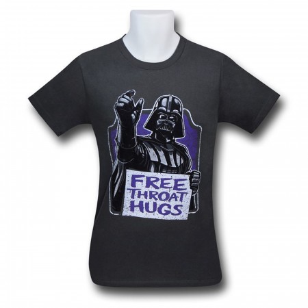 Star Wars Vader Throat Hugs 30 Single T-Shirt