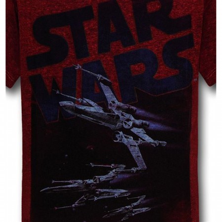 Star Wars X Flight Kids Red Decco T-Shirt