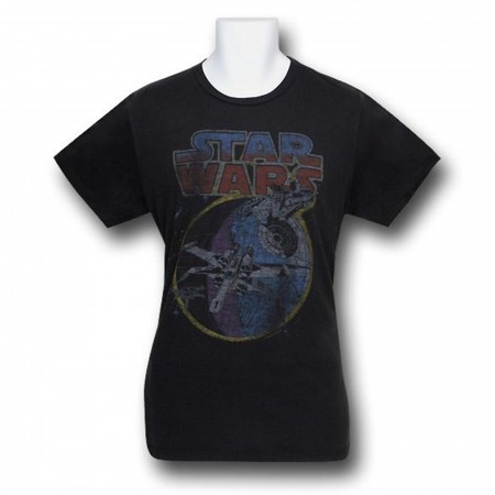 Star Wars Falcon & X-Wing Junk Food T-Shirt