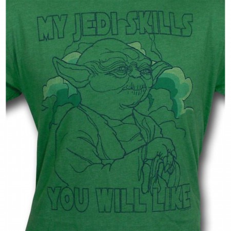 Star Wars Yoda Jedi Skill Junk Food T-Shirt