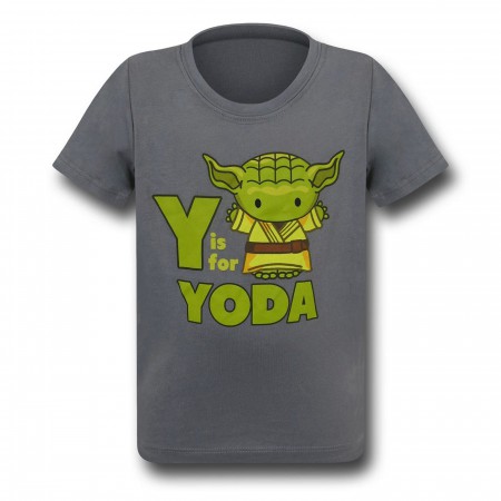 Star Wars Y is for Yoda Toddler T-Shirt
