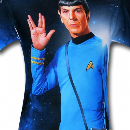Star Trek Spock Prosper Sublimated T-Shirt