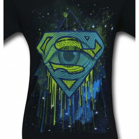 Superman All Seeing Eye Symbol Men's T-Shirt