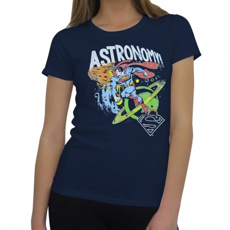 Superman Astronomy Women's T-Shirt