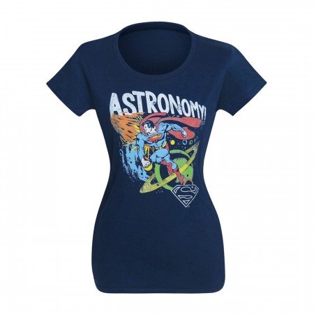 Superman Astronomy Women's T-Shirt