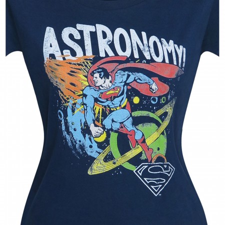 Superman Astronomy Women's T-Shirt