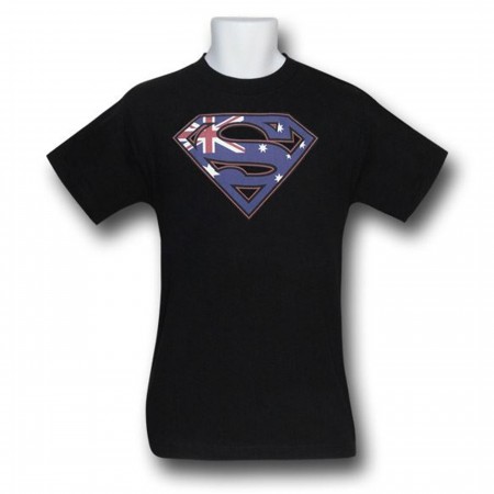 Superman Australian Flag T-Shirt