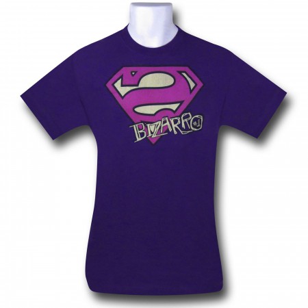 Superman Bizarro Shield and Scrawl T-Shirt