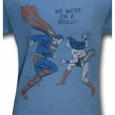 Superman On A Break Junk Food T-Shirt