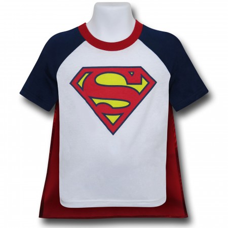 Superman Kids Caped T-Shirt