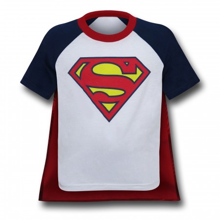 Superman Kids Caped T-Shirt