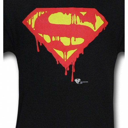 Death of Superman Bleeding T-Shirt