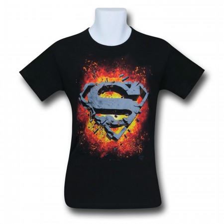 Superman Exploding Symbol T-Shirt