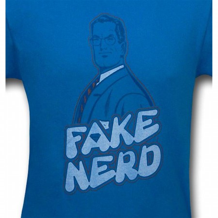 Superman Clark Kent Fake Nerd T-Shirt
