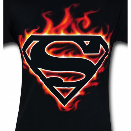 Superman Flames II T-Shirt