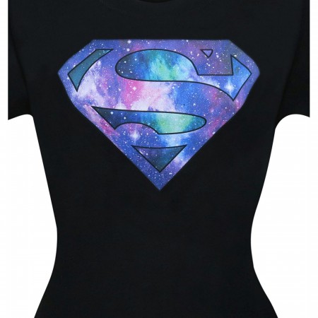 Superman Galaxy Symbol Women's T-Shirt