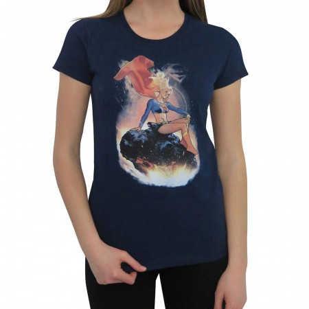 Supergirl Meteorite Women's T-Shirt