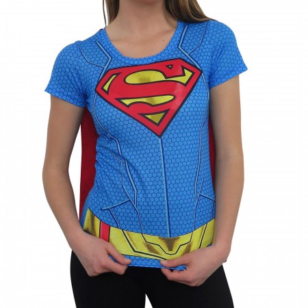 Supergirl Suit Up Women's Costume T-Shirt