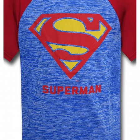 Superman Classic Symbol Space Dye T-Shirt