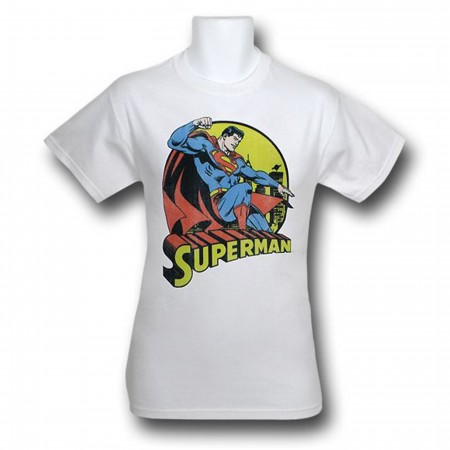 Superman Classic Circle Kids T-Shirt