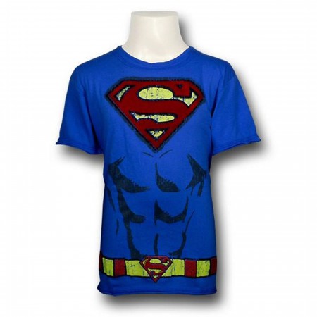 Superman Kids Costume 30 Single T-Shirt