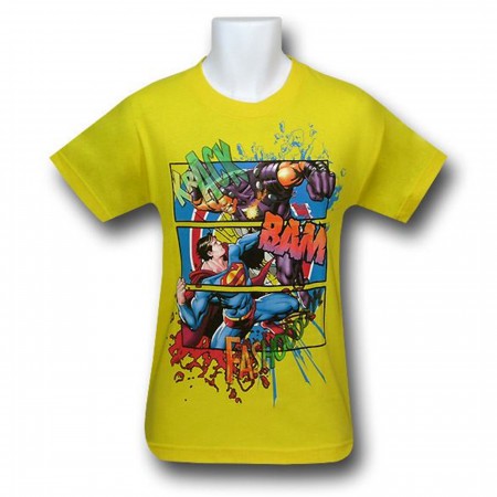 Superman "KRACK-BAM!" Kids T-Shirt