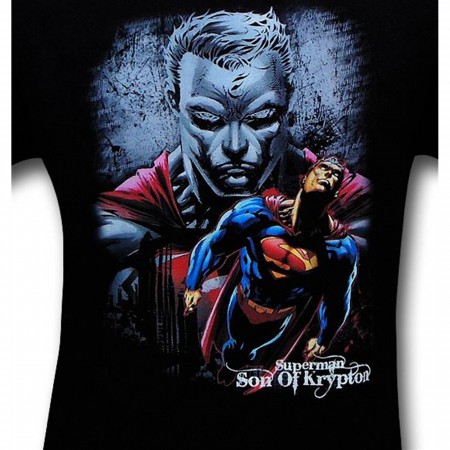 Superman Stern Look and Flight Kids T-Shirt