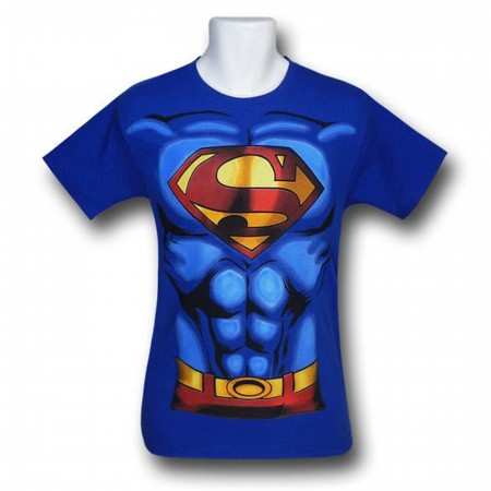 Superman Kids Muscle Costume T-Shirt