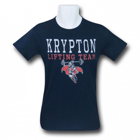 Superman Krypton Lifting Team Men's T-Shirt