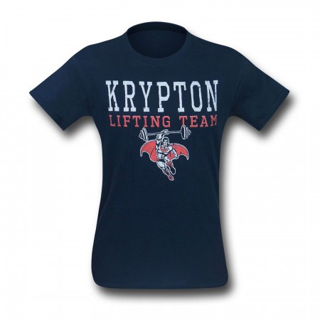 Superman Krypton Lifting Team Men's T-Shirt