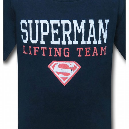 Superman Lifting Team Kids T-Shirts