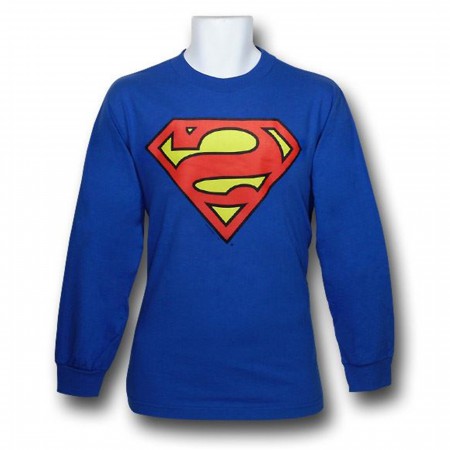 Superman Bizarro Royal Blue Long T-Shirt
