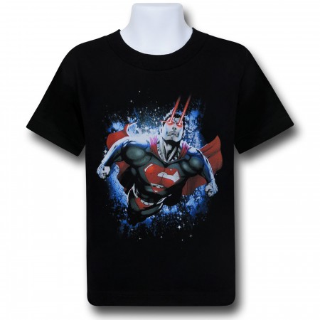 Superman Laser Flight Kids T-Shirt