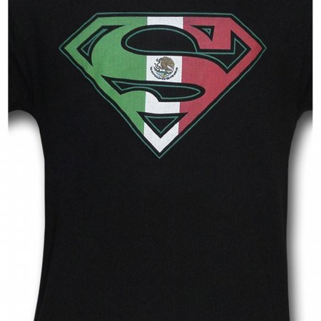 Superman Mexican Flag T-Shirt
