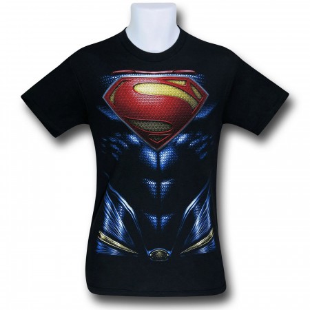 Superman Man of Steel Armor Costume T-Shirt