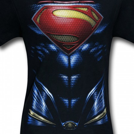 Superman Man of Steel Armor Costume T-Shirt