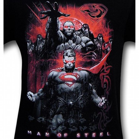 Superman Man of Steel Zod Rising T-Shirt