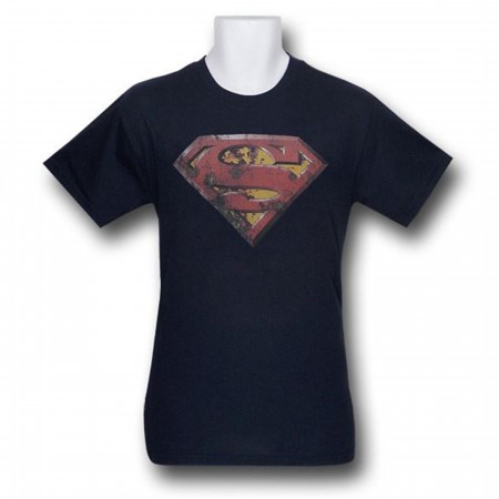 Superman Rusted Shield T-Shirt