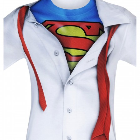 Superman Red Tie Costume Reveal T-Shirt