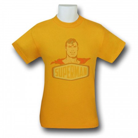 Superman Sign Gold T-Shirt