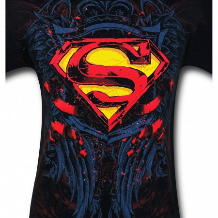 Superman Krypton Winged Crest T-Shirt