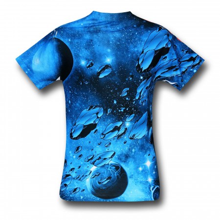 Superman Space Flight Sublimated T-Shirt