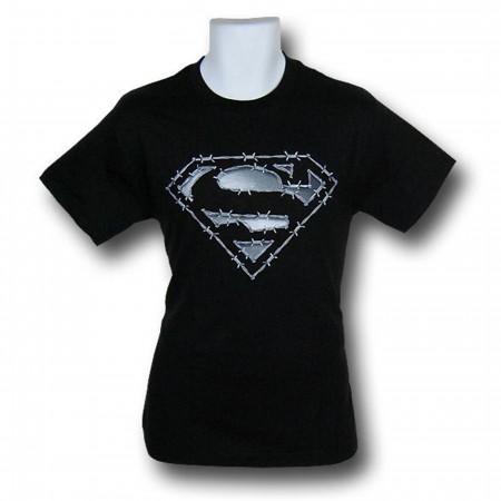 Superman Barbed Wire T-Shirt
