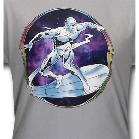 Silver Surfer Cosmic Highway 30 Single T-Shirt