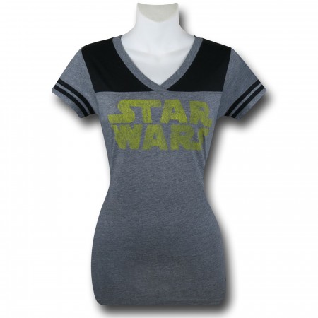 Star Wars 77 Logo Women's Jersey T-Shirt
