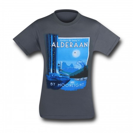 Star Wars Alderaan By Moonlight Men's T-Shirt