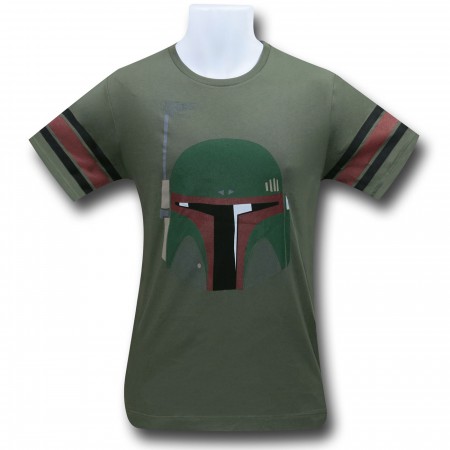 Star Wars Boba Fett Striped 30S T-Shirt
