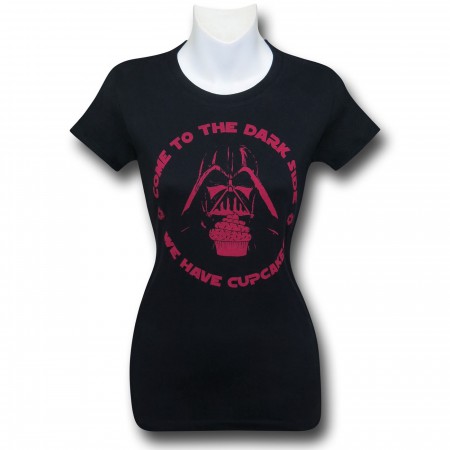 Star Wars Dark Side Cupcakes Women's T-Shirt