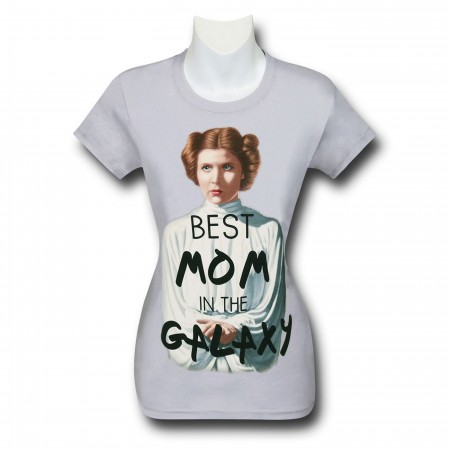 Star Wars Force Awakens Mom Princess Leia Women's T-Shirt